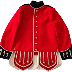 Queen's own Cameron Highlander Of Canada Red Blazer Pipe Band Doublet Tunic
