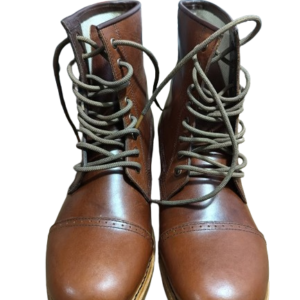 WW1 US 1912 RUSSET LEATHER SHOES