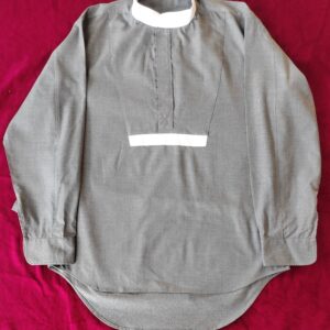 BRITISH FLANNEL GREY WOOL SHIRT